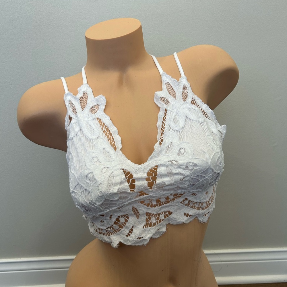 White Lace Bralette
